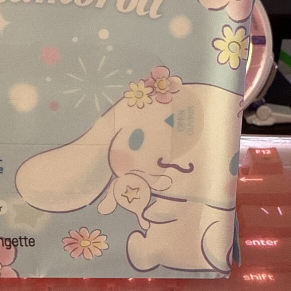 Sanrio Miniso Cinnamoroll Dream Star Wet Wipes 20 Ct Pack Compact Kawaii - Picture 6 of 16